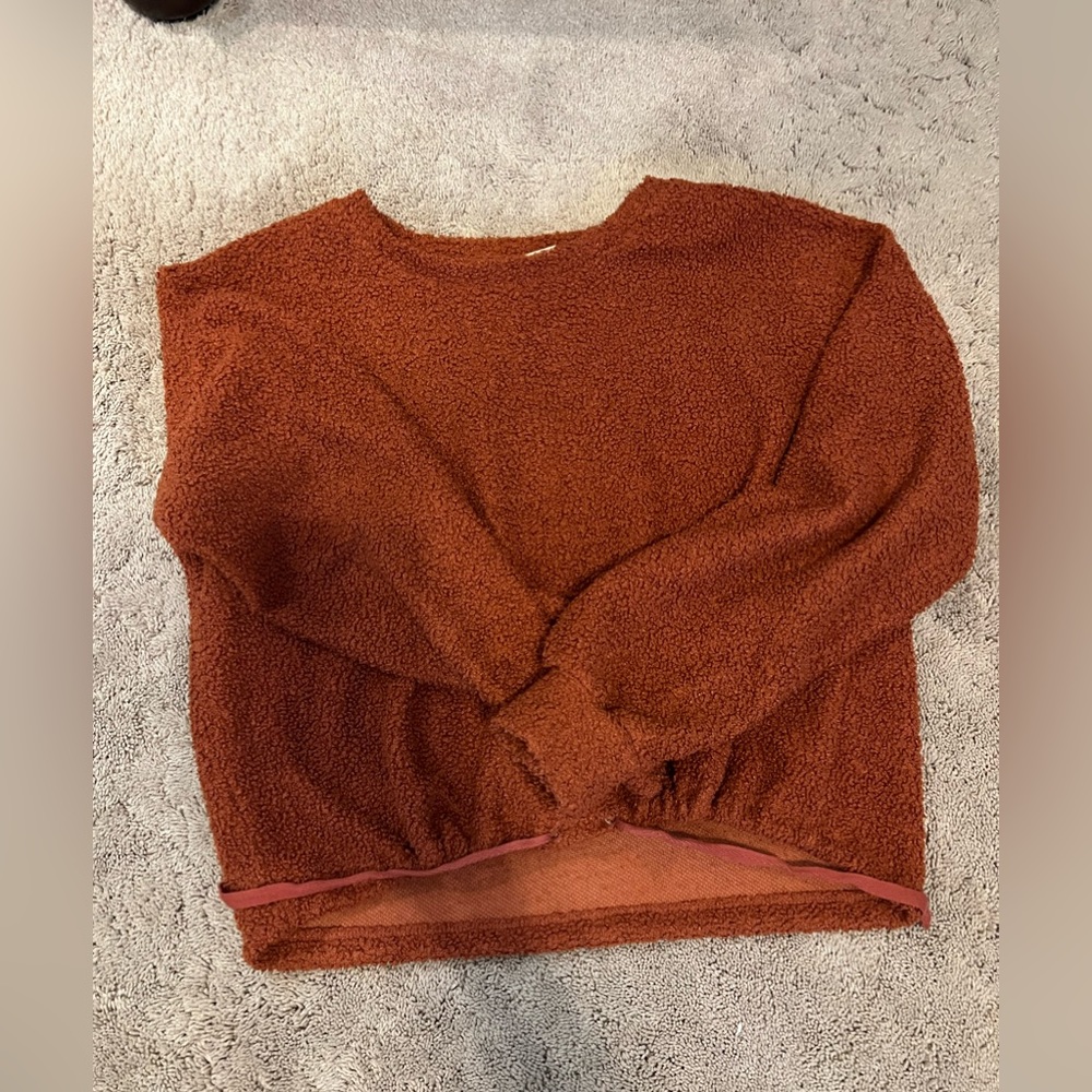 Soft Burnt Orange Sweater